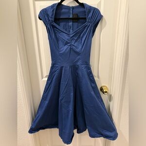 Pinup Couture GUC blue Heidi Large